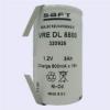 Baterie Saft VRE D 5500 - NiCd 1,2V 5000mAh s vývody do U