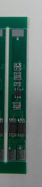 Ochranná PCB/PCM elektronika pro sestavy Li-ion baterií 7,4V - 2S