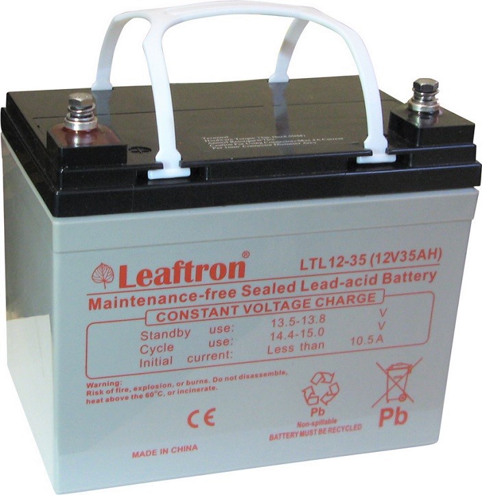 Akumulátor Leaftron LTL12-35 12V 35Ah - 10 let
