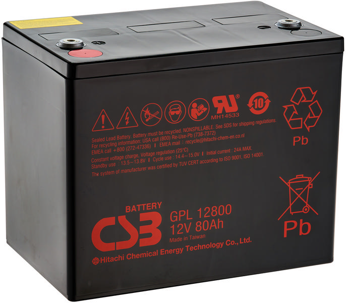 Baterie CSB GPL12800 12V 80Ah