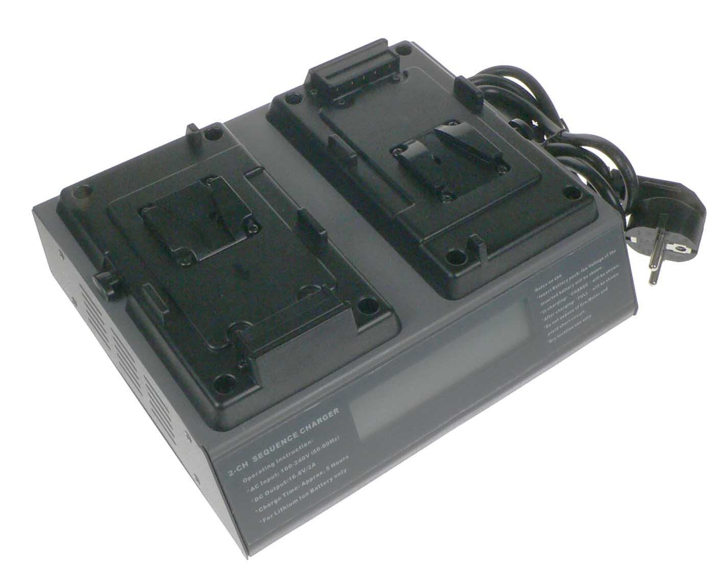 Nabíjecí dvoukanálová souprava PROFI Sony BP-L40, BP-L60, BP-65H, E-70S