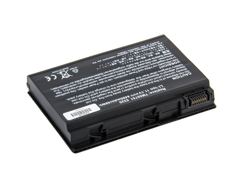 Acer TravelMate 5320/5720, Extensa 5220/5620 Li-Ion 10,8V 4400mAh