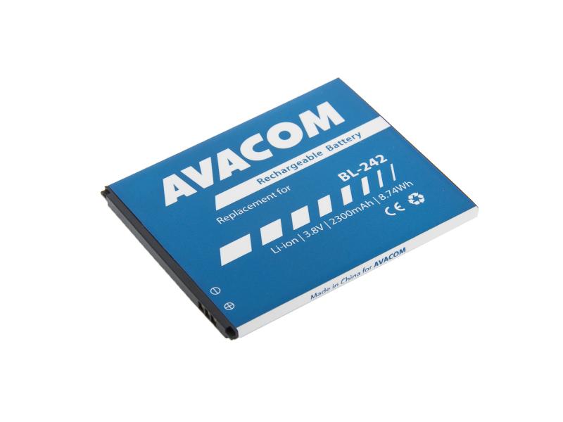 Baterie do mobilu Lenovo A6000 Li-Ion 3,8V 2300mAh (náhrada BL242)