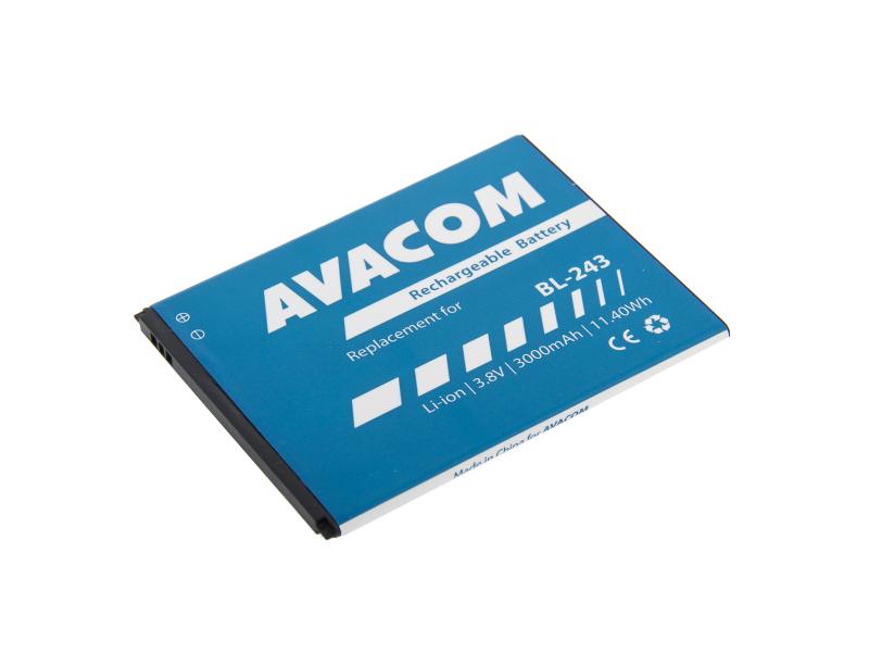 Baterie do mobilu Lenovo A7000 Li-Ion 3,8V 3000mAh (náhrada BL243)