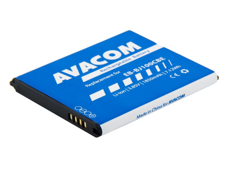 Baterie do mobilu Samsung Galaxy J1 Li-Ion 3,85V 1850mAh, (náhrada EB-BJ100CBE)