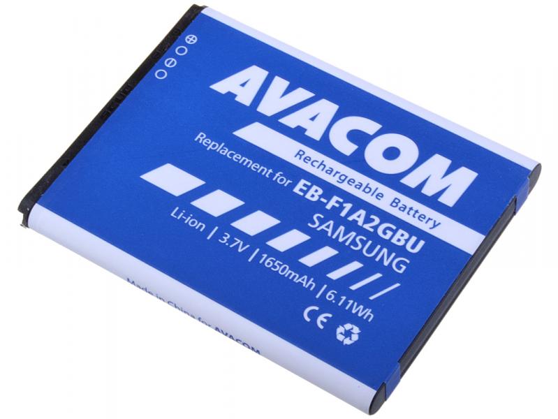 Baterie do mobilu Samsung i9100 Li-Ion 3,7V 1650mAh (náhrada EB-F1A2GBU)