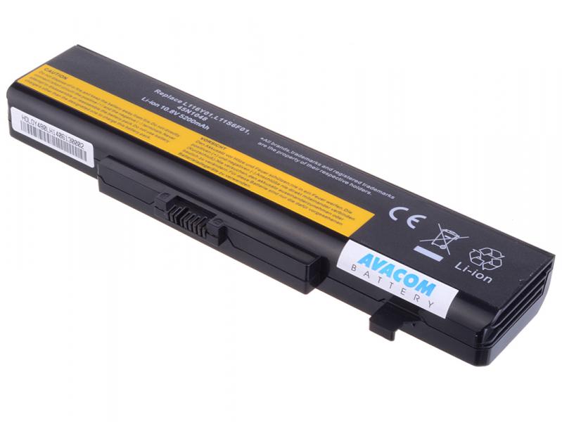 Lenovo IdeaPad G580, Z380, Y580 series Li-Ion 11,1V 5200mAh/58Wh