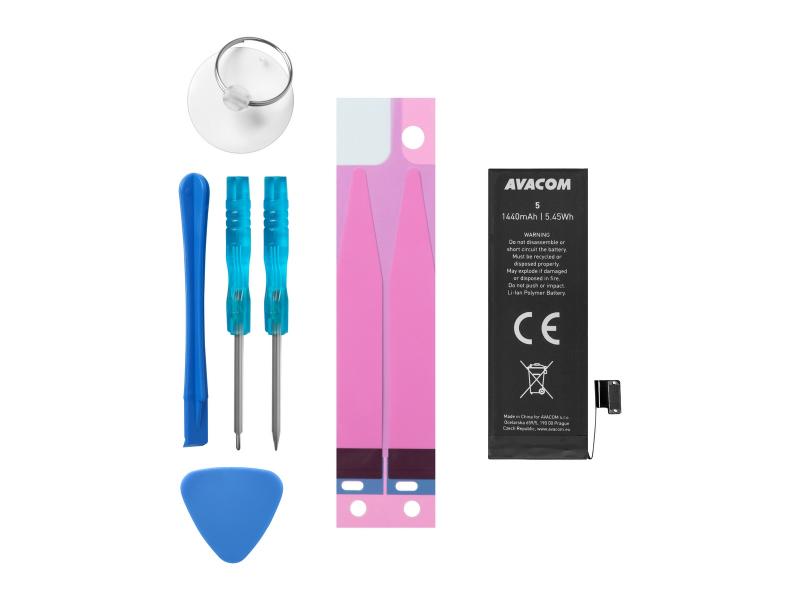 Baterie pro Apple iPhone 5, Li-Ion 3,8V 1440mAh (náhrada 616-0613)