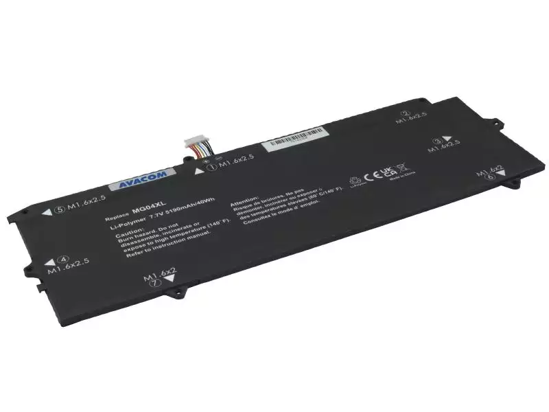 HP Elite X2 1012 G1 Series Li-Pol 7,7V 5190mAh 40Wh