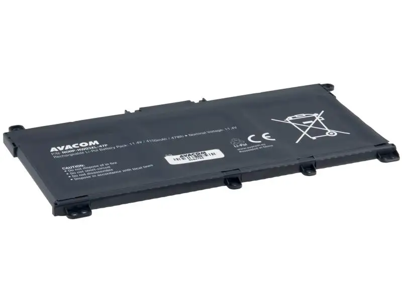 HP 255 G8, G9, 470 G8, G9 Li-Pol 11,4V 4150mAh 47Wh - HW03XL