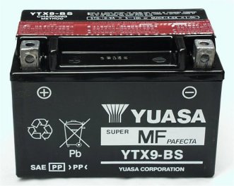 motobaterie YUASA YTX9-BS (12V 8Ah)