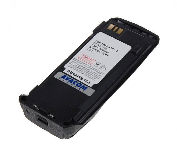 Motorola DP3400, DP3600 TRBO XPR6300 Ni-MH 7,5V 1600mAh/12Wh