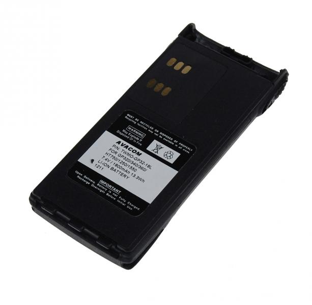 Motorola GP320/340/360, HT750/1250..- WARIS Li-ion 7.4V 1800mAh