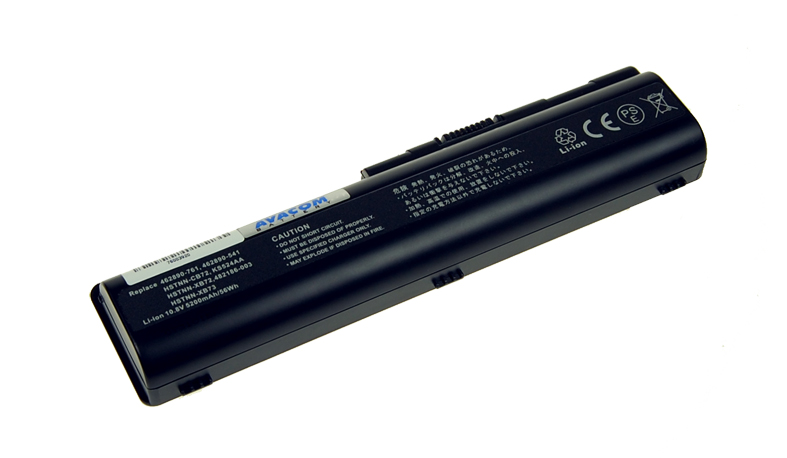 HP G50, G60, Pavilion DV6, DV5 series Li-ion 10,8V 5200mAh/ 56Wh