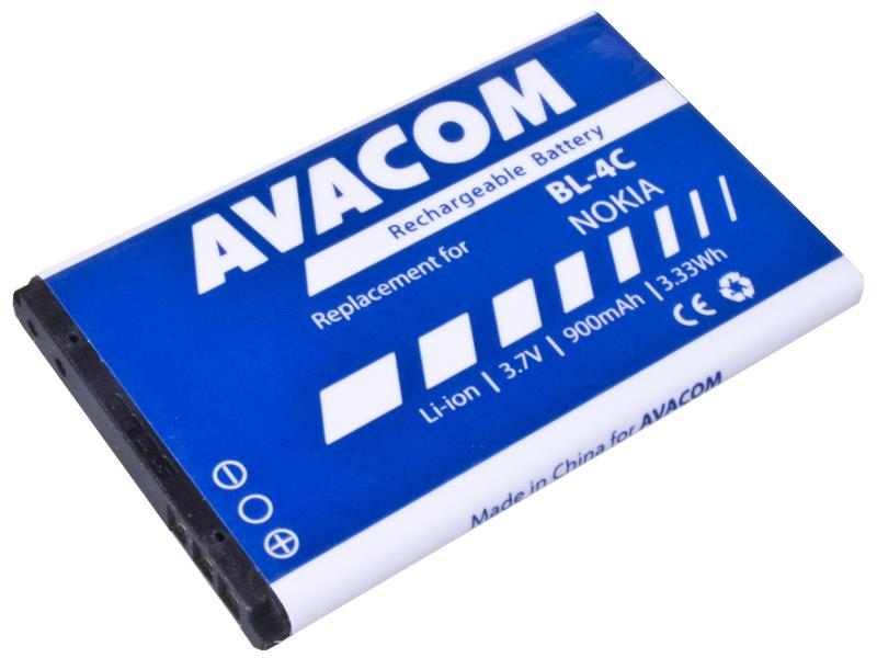 Baterie do mobilu Nokia 6300 Li-Ion 3,7V 900mAh (náhrada BL-4C)