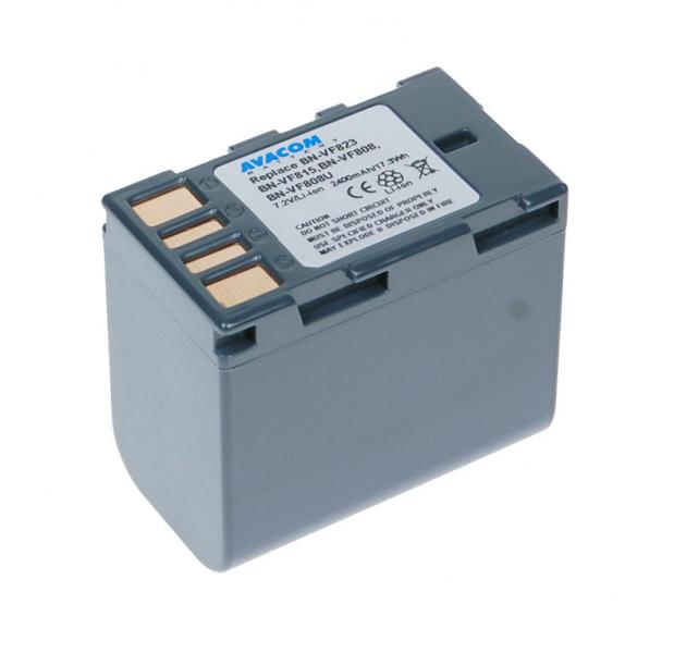 JVC BN-VF808, VF815, VF823 Li-ion 7.2V 2400mAh 17.3Wh