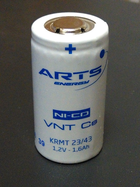 Baterie Saft / ARTS VNT Cs CFG NiCd 1,2V 1600mAh FT vysokoteplotní