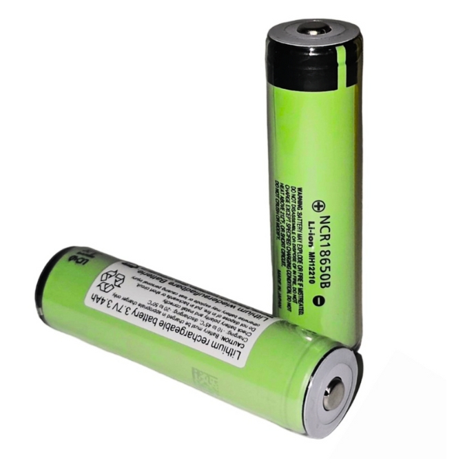 Baterie 18650 Li-ion 3,7V 3400mAh Panasonic NCR18650B s PCB ochranou