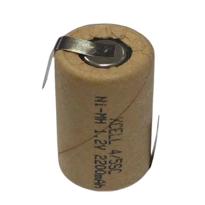 Baterie Xcell 4/5SC PP 1,2V Ni-MH 2200mAh XCE-4/5SC2200 s vývody do Z