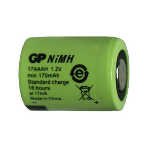 Baterie GP GP17AAAH 1/3AAA Ni-Mh 1,2V 170mAh