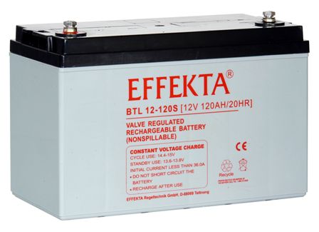 Baterie Effekta BTL12-120S 12V 120Ah - 10 let