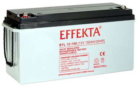 Baterie Effekta BTL12-150 12V 150Ah - 10 let