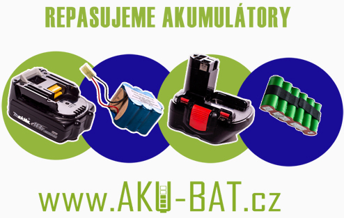 Repase baterie 8,4V 3 Ah z NiMH článků Panasonic HHR-30SCPY