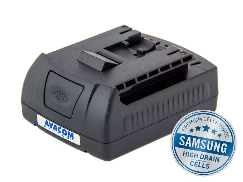 BOSCH GSR 14,4 V-LI, Li-Ion 14,4V 2500mAh, články SAMSUNG