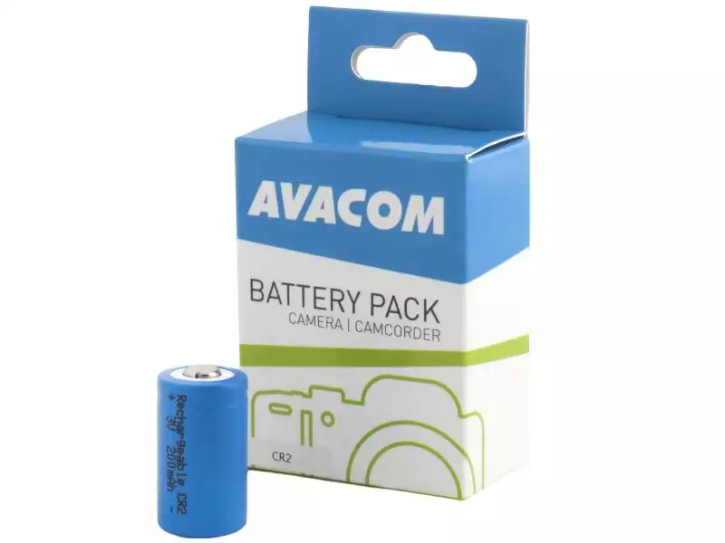 Nabíjecí fotobaterie Avacom CR2 3V 200mAh 0.6Wh