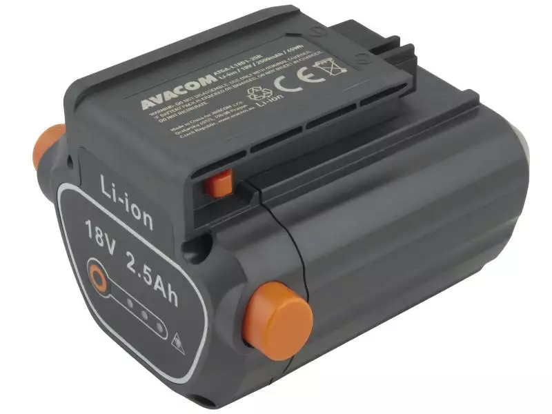 GARDENA 9839-20, Li-Ion 18V 2500mAh, články SAMSUNG