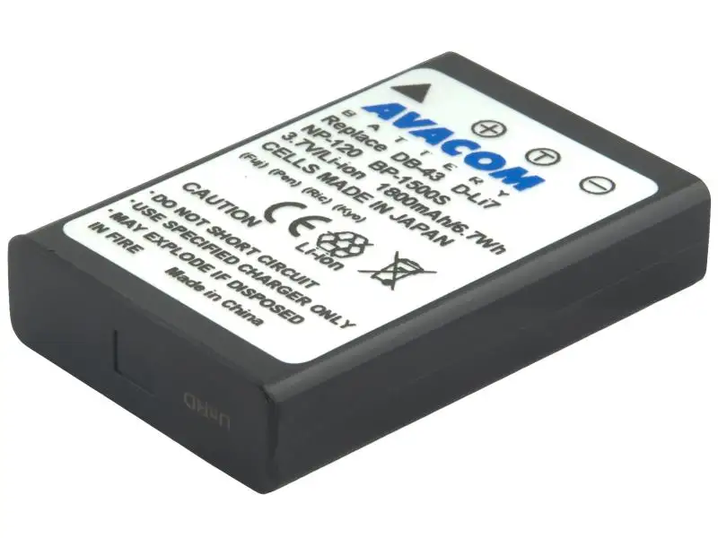 Fujifilm NP-120 Li-Ion 3.7V 1800mAh 6.7Wh