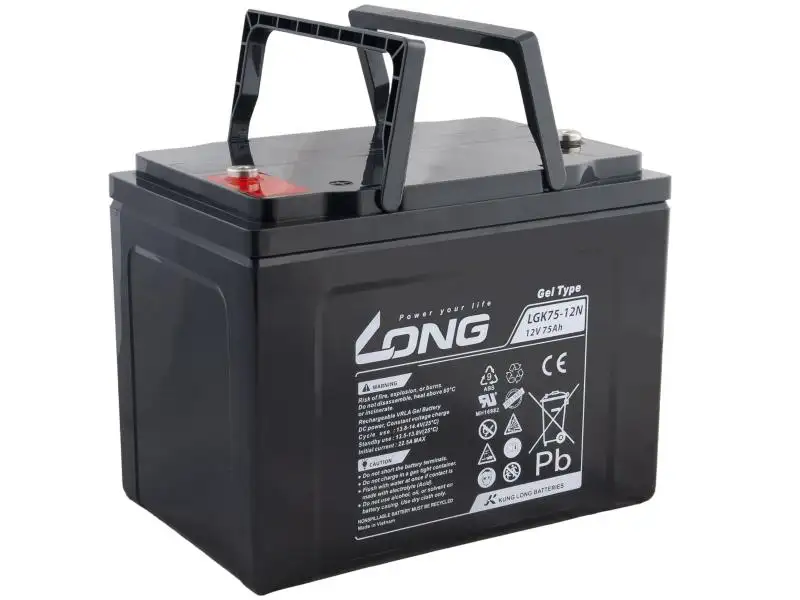 LONG baterie 12V 75Ah F8 DeepCycle GEL 10 let (LGK75-12N)