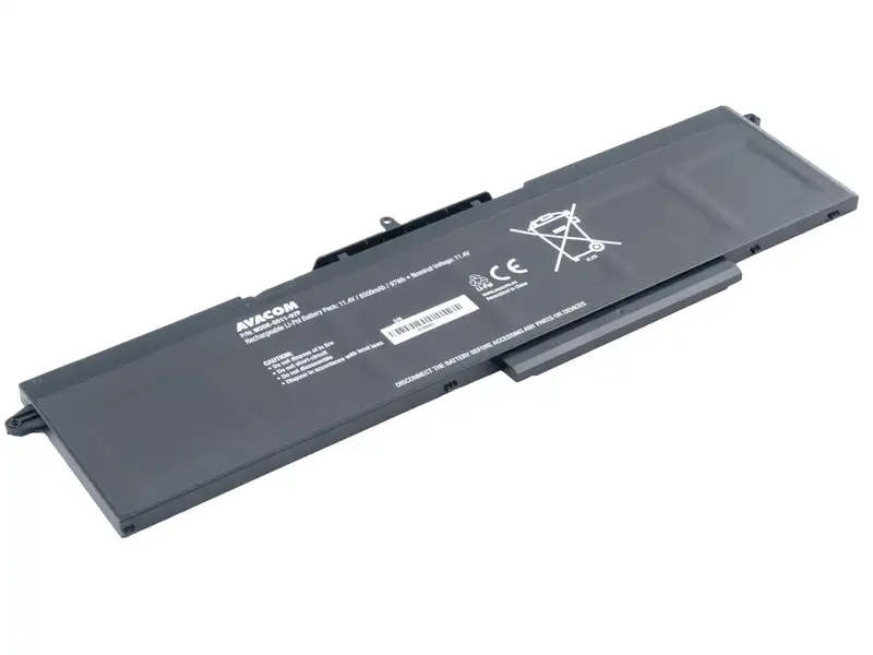 Dell Latitude 5401, 5501, 5511 Li-Pol 11,4V 8500mAh 97Wh
