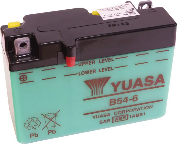 motobaterie YUASA B54-6 (YB54-6) (6V 12Ah)