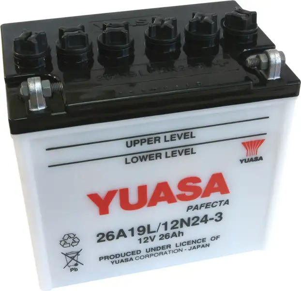 motobaterie YUASA 12N24-3A (12V 24Ah)