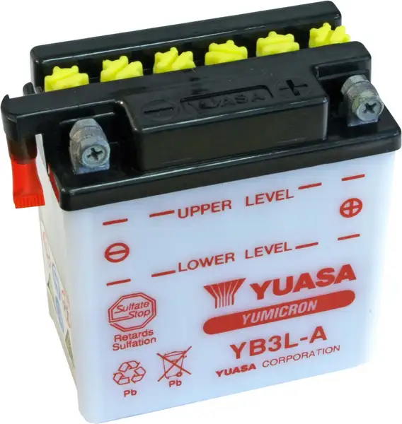 motobaterie YUASA YB3L-A (12V 3Ah)