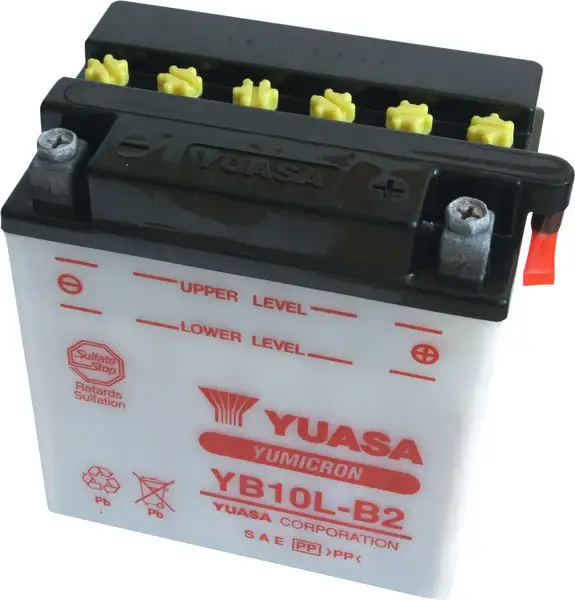 motobaterie YUASA YB10L-B2 (12V 11Ah)