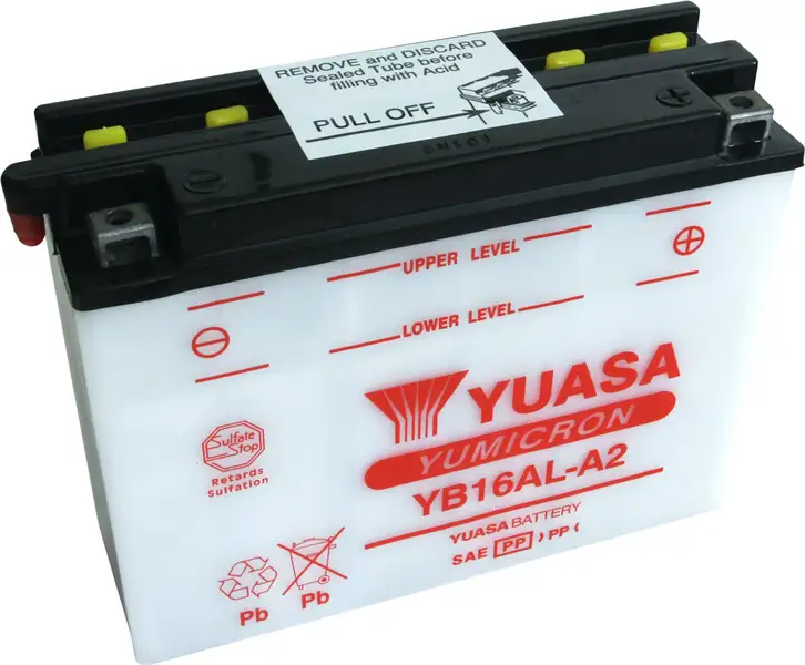 motobaterie YUASA YB16AL-A2 (12V 16Ah)