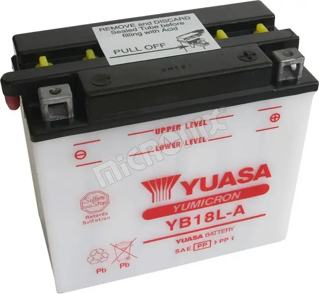 motobaterie YUASA YB18L-A (12V 18Ah)