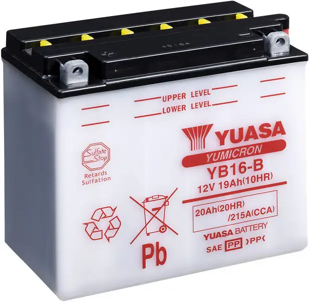 motobaterie YUASA YB16-B (12V 19Ah)