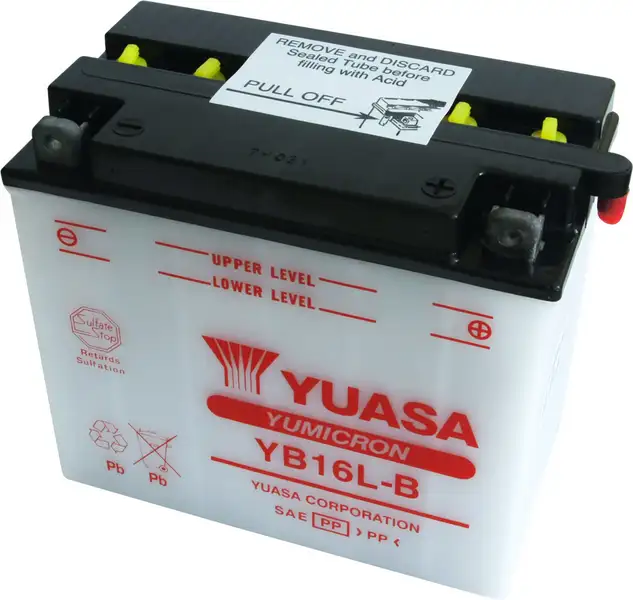 motobaterie YUASA YB16L-B (12V 19Ah)