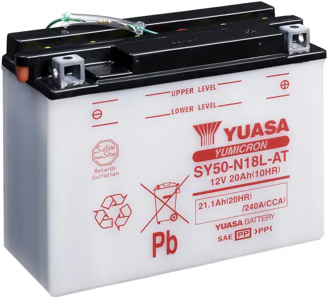 motobaterie YUASA SY50-N18L-AT (12V 20Ah)