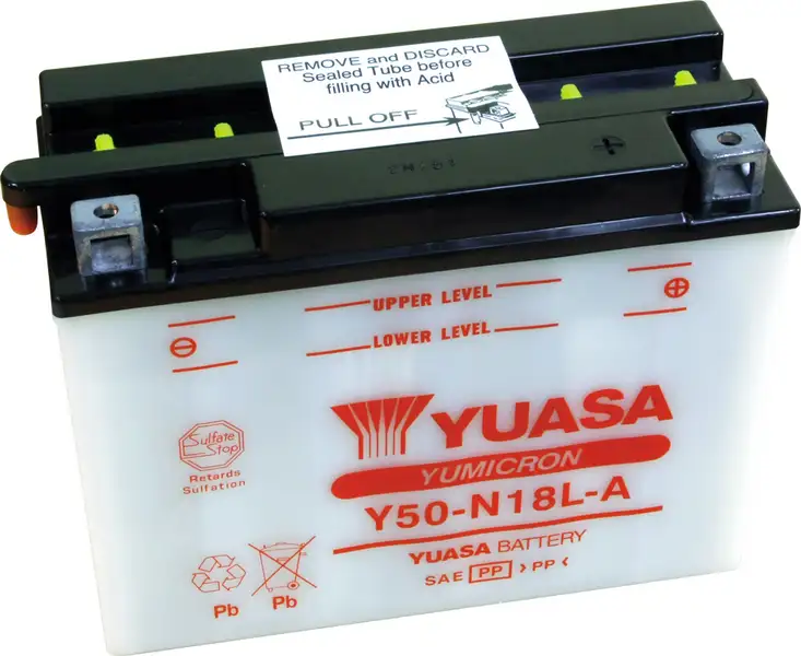 motobaterie YUASA Y50-N18L-A (12V 20Ah)