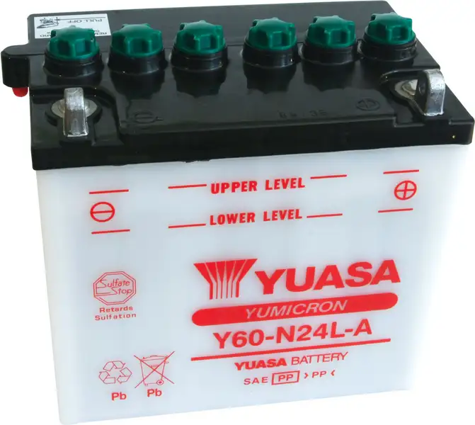 motobaterie YUASA Y60-N24L-A (12V 28Ah)