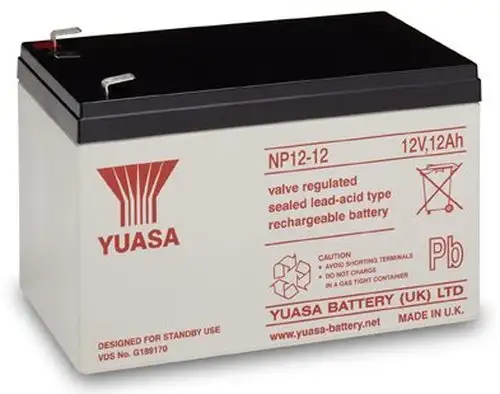 akumulátor Yuasa NP12-12 (12V/12Ah)