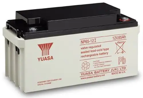 akumulátor Yuasa NP65-12 (12V/65Ah)
