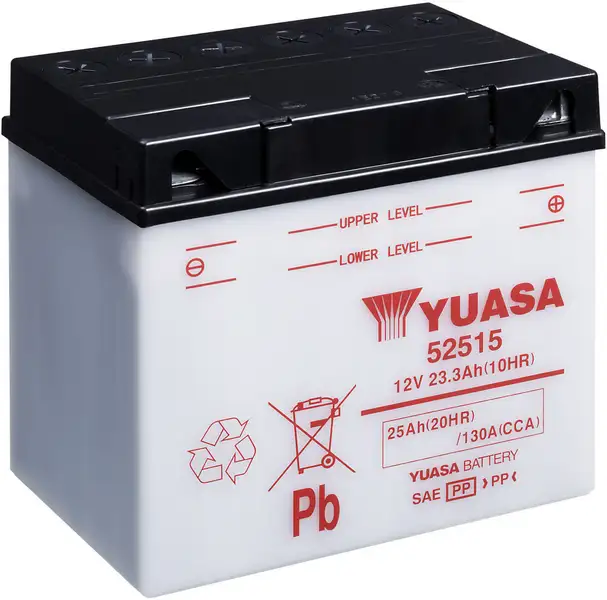 motobaterie YUASA 52515 (12V 25Ah)