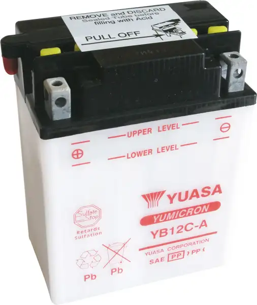 motobaterie YUASA YB12C-A (12V 12Ah)