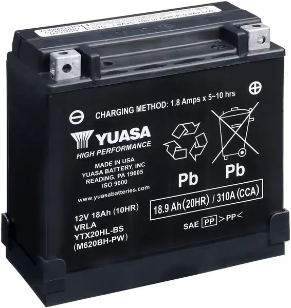 motobaterie YUASA YTX20HL-BS (12V 18Ah)