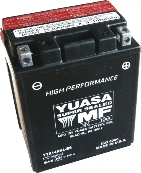 motobaterie YUASA YTX14AHL-BS (12V 12Ah)